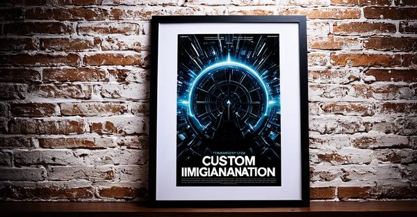 Affiche personnalisée : transformez vos murs avec créativité