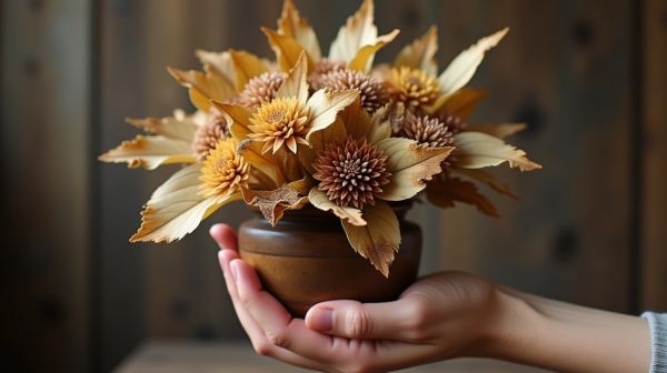 Bouquet de mariée en fleurs séchées : des créations uniques et durables